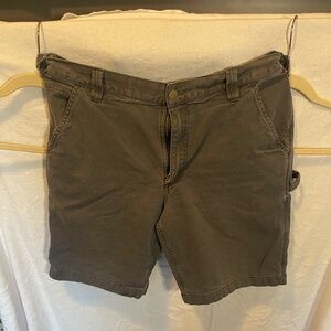 Carhartt Olive Green Shorts Size 38